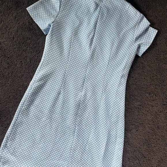 Vintage baby blue dress - Picture 3 of 3
